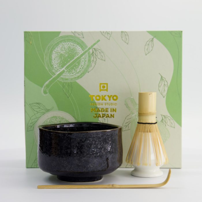 Tokyo Design Studio - Coffret Cadeau Matcha - Akeyo Noir - 12x7,5cm – Image 5