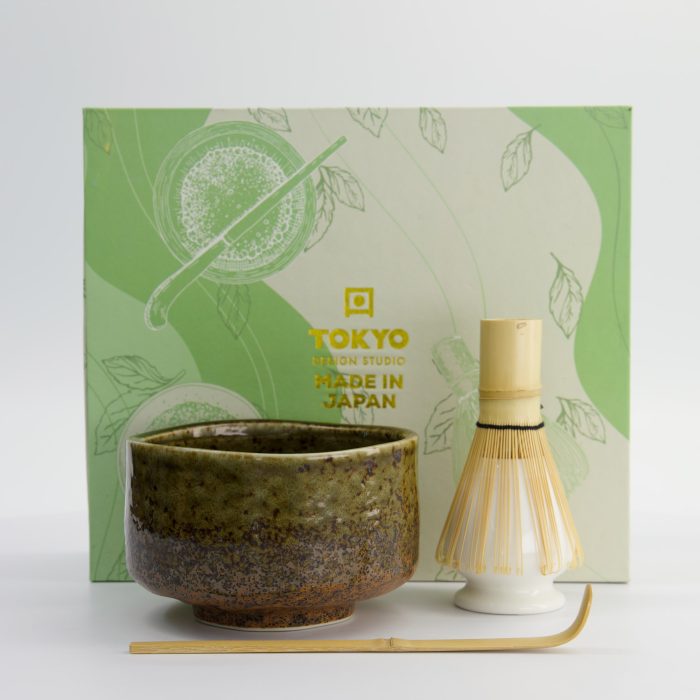 Tokyo Design Studio - Coffret Cadeau Matcha - Vert/Marron - 12x7,5cm – Image 2