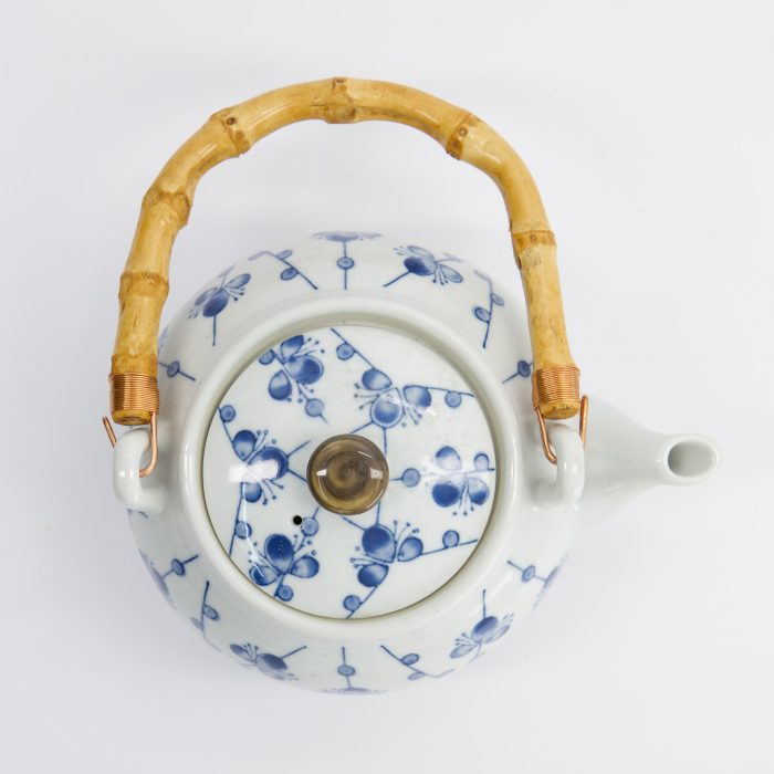 Tokyo Design Studio - Théière Cherry - Bleu/Blanc - 18.5 x 14 x 10cm - 700ml – Image 4