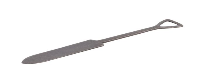 Couteau Pelle Vintage Noir - 21 cm – Image 3