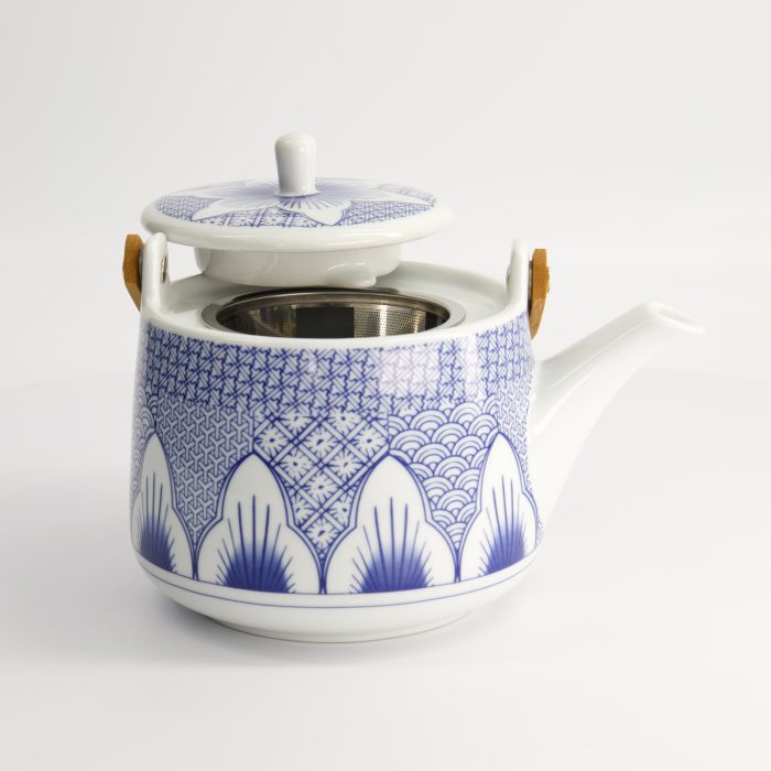 Tokyo Design Studio - Fleur de Lys - Théière - Bleu - 1000ml – Image 4