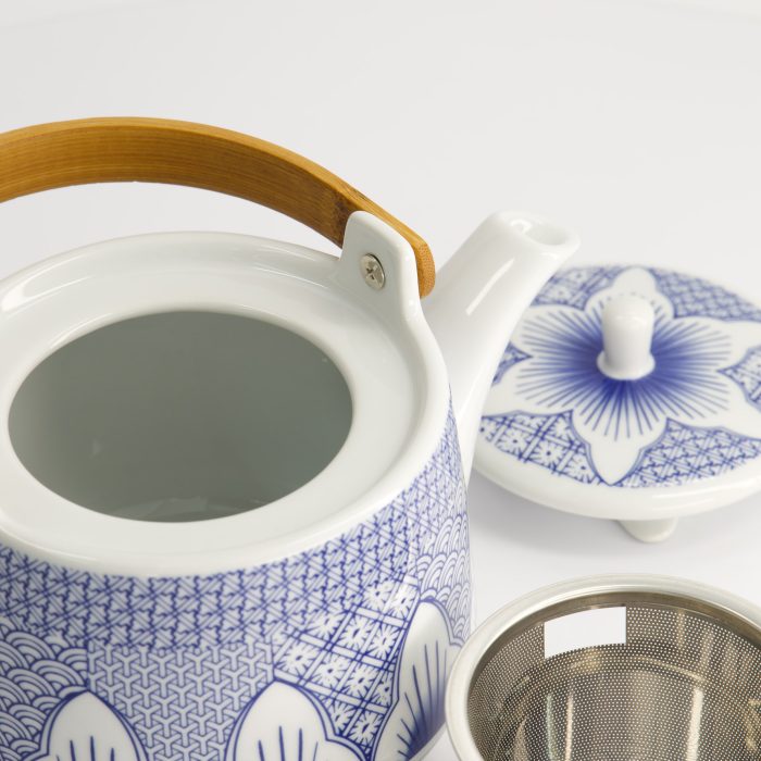 Tokyo Design Studio - Fleur de Lys - Théière - Bleu - 1000ml – Image 2