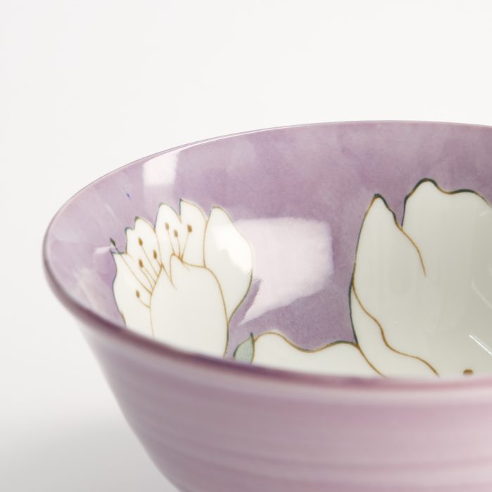 Tokyo Design Studio - Sakura - Bol - Violet - 15x7cm - 500ml – Image 4