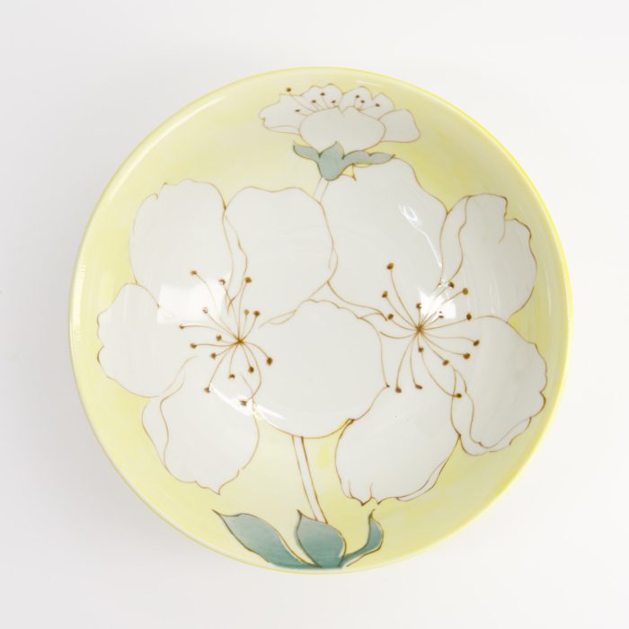 Tokyo Design Studio - Sakura - Bol Ramen - Jaune - 19,5x7,5cm - 1100ml – Image 2