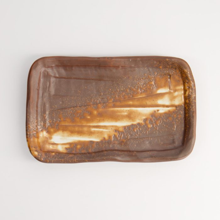 Tokyo Design Studio - Grande Assiette - Marron/Blanc - 21x13x3cm – Image 2