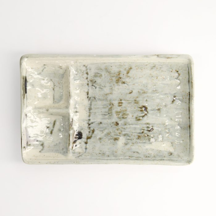 Titre: Tokyo Design Studio - Assiette Divisée - Bleu Clair/Blanc - 21x13x2,5cm – Image 2