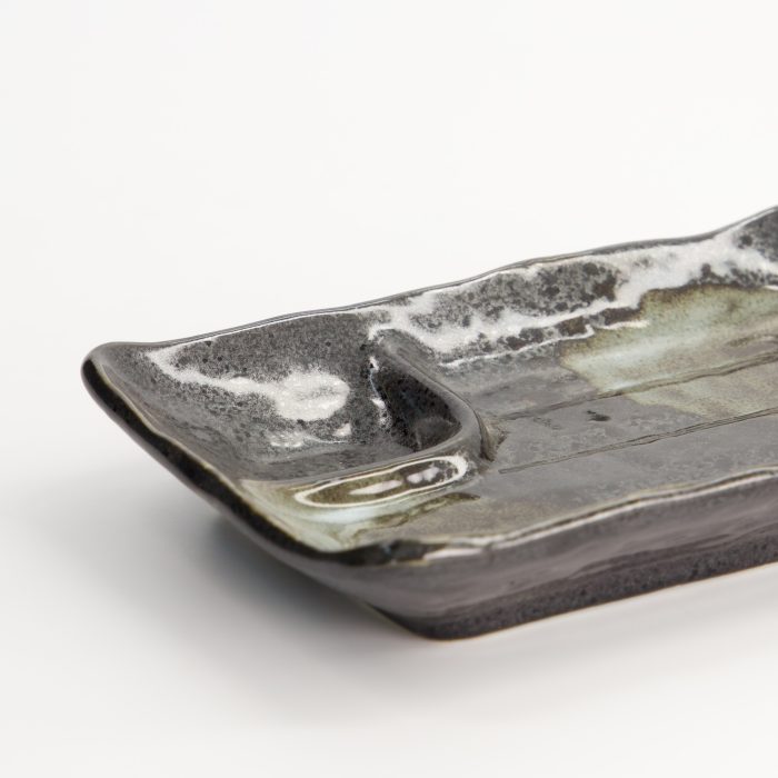 Tokyo Design Studio - Assiette Divisée - Noir - 17x11x2,5cm – Image 4
