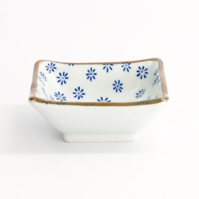 Assiette Carrée Fleur Mizu Japonaise - 8,5x3 cm – Image 5