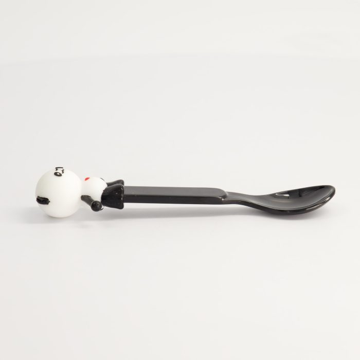 Cuillère pour Enfants Panda - Noir - 16,5 cm – Image 2