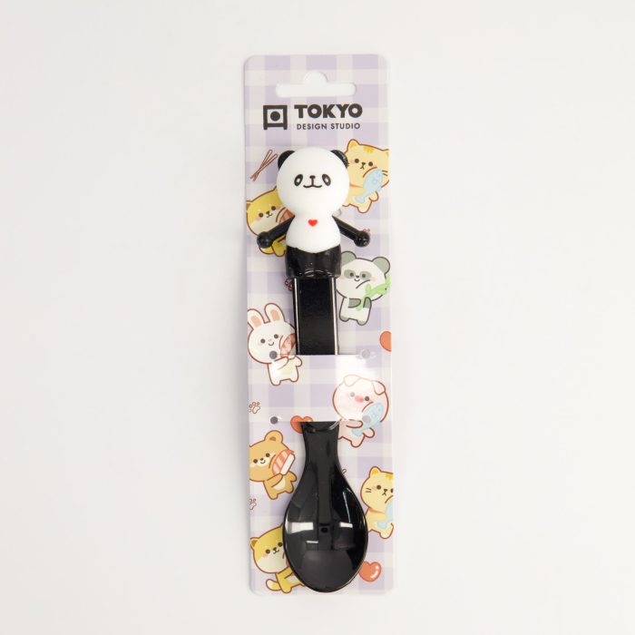 Cuillère pour Enfants Panda - Noir - 16,5 cm