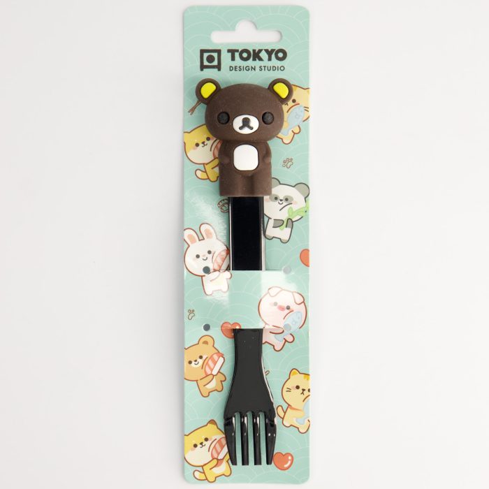 Fourchette pour Enfants Ours - Marron - 16,5 cm