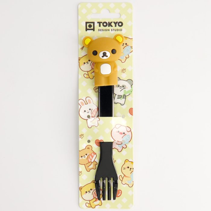 Fourchette pour Enfants Ours - Marron Clair - 16,5 cm
