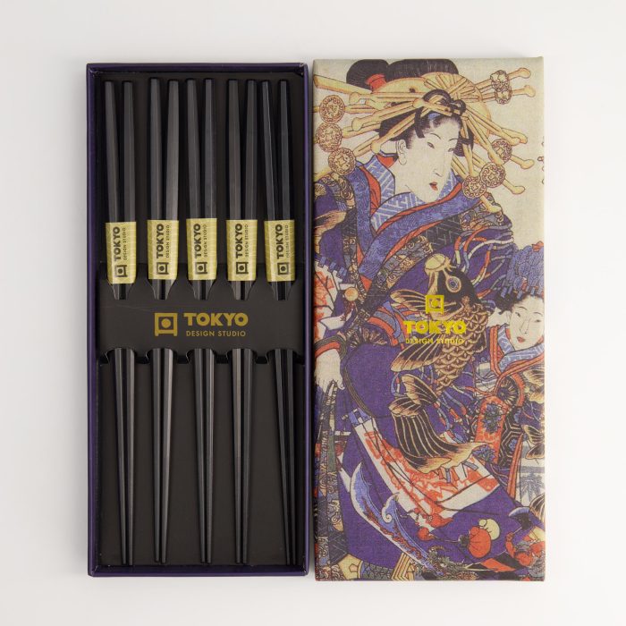 Tokyo Design Studio - Coffret de Baguettes - 5 paires - Polymère - Fibre de verre – Image 2