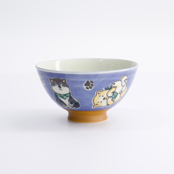 Tokyo Design Studio - Kawaii - Bol à Riz - Multi Shiba-Chien - 11.5x6.3cm - 300ml - Bleu – Image 3