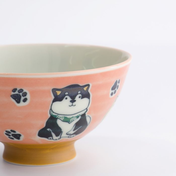 Tokyo Design Studio - Kawaii - Bol à Riz - Multi Shiba-Inu - 11,5x6,3cm - 300ml - Rouge – Image 4