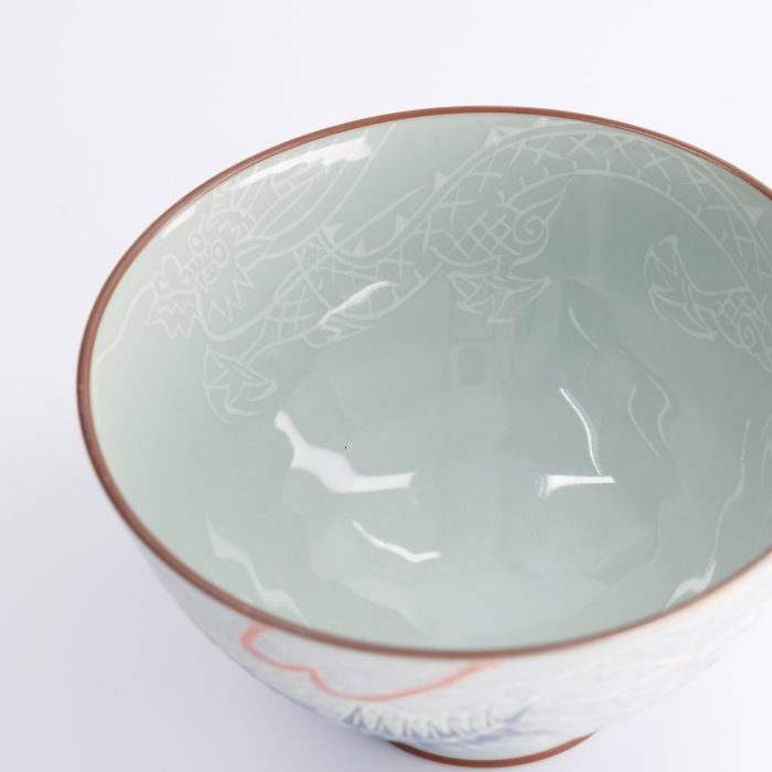 Tokyo Design Studio - Kawaii - Bol à Riz - Dragon Lustre - 11.5x6cm - 300ml - Bleu – Image 4