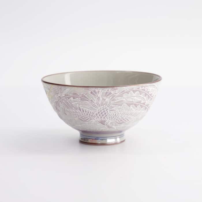 Tokyo Design Studio - Kawaii - Bol à Riz - Luster Phoenix - 11.5x6cm - 300ml - Violet – Image 3