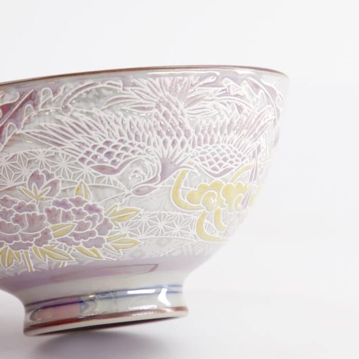 Tokyo Design Studio - Kawaii - Bol à Riz - Luster Phoenix - 11.5x6cm - 300ml - Violet – Image 4