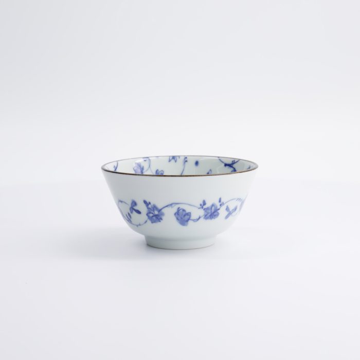 Tokyo Design Studio - Natsu Karakusa - Bol à Riz - Bleu/Blanc - 12x6,4cm – Image 3