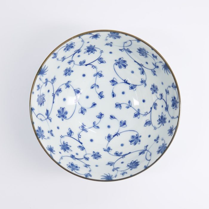 Tokyo Design Studio - Natsu - Karakusa - Bol - Bleu/Blanc - 17,8x9,5cm – Image 2