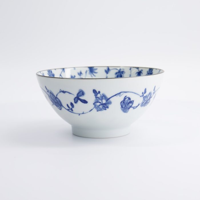 Tokyo Design Studio - Natsu - Karakusa - Bol - Bleu/Blanc - 17,8x9,5cm – Image 3