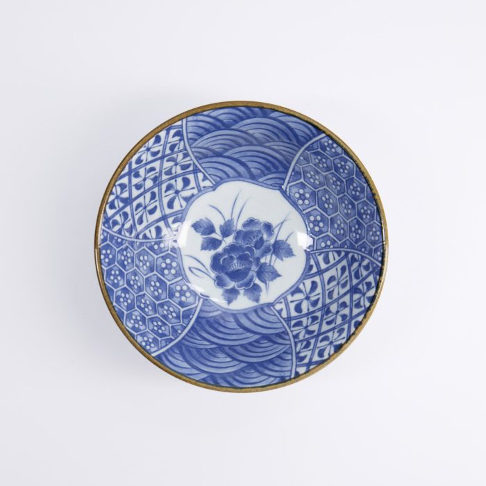 Tokyo Design Studio - Natsu Shozui - Bol Tayo - Bleu/Blanc - 15x6,7cm – Image 2