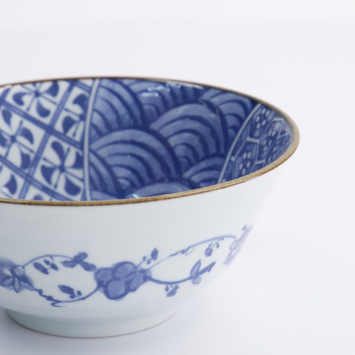 Tokyo Design Studio - Natsu Shozui - Bol Tayo - Bleu/Blanc - 15x6,7cm – Image 4