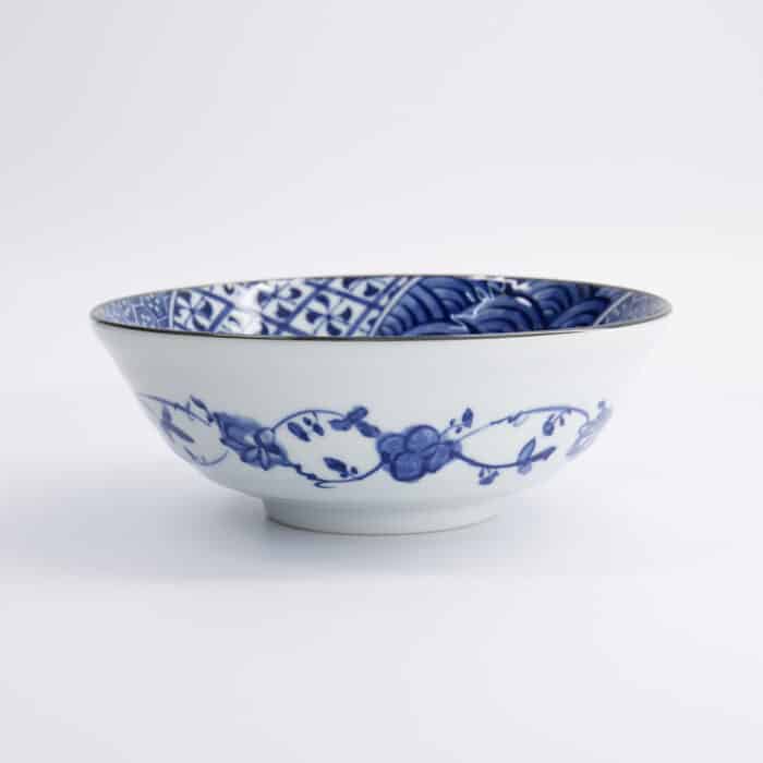Tokyo Design Studio - Natsu - Shozui - Bol Ramen - Bleu/Blanc - 21x7.8cm - 1000ml – Image 3