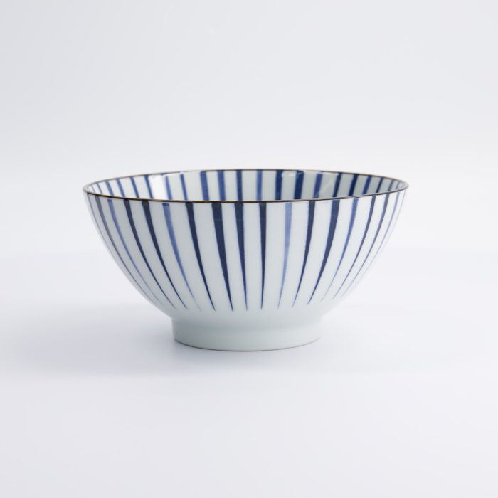 Tokyo Design Studio - Natsu - Tokusa - Bol - Bleu/Blanc - 17,8x9,5cm – Image 3