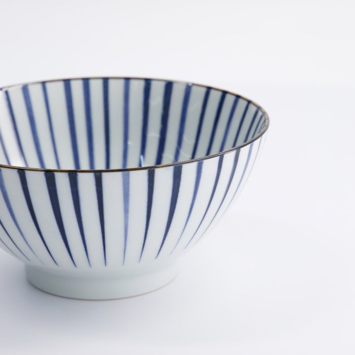 Tokyo Design Studio - Natsu - Tokusa - Bol - Bleu/Blanc - 17,8x9,5cm – Image 4