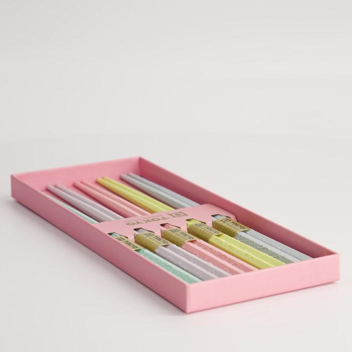 Tokyo Design Studio - Baguettes - Coffret Cadeau/5 - Sakura Rose – Image 5
