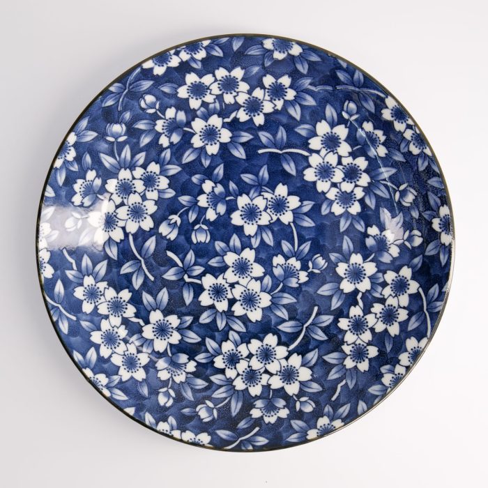 Tokyo Design Studio - Tokyo Blue - Sakura - Assiette Ronde - 25x3,3cm – Image 2
