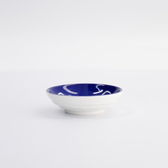 Tokyo Design Studio - Kawaii - Assiette à Sauce Chat Porte-bonheur - Bleu - 9x2.5cm – Image 3