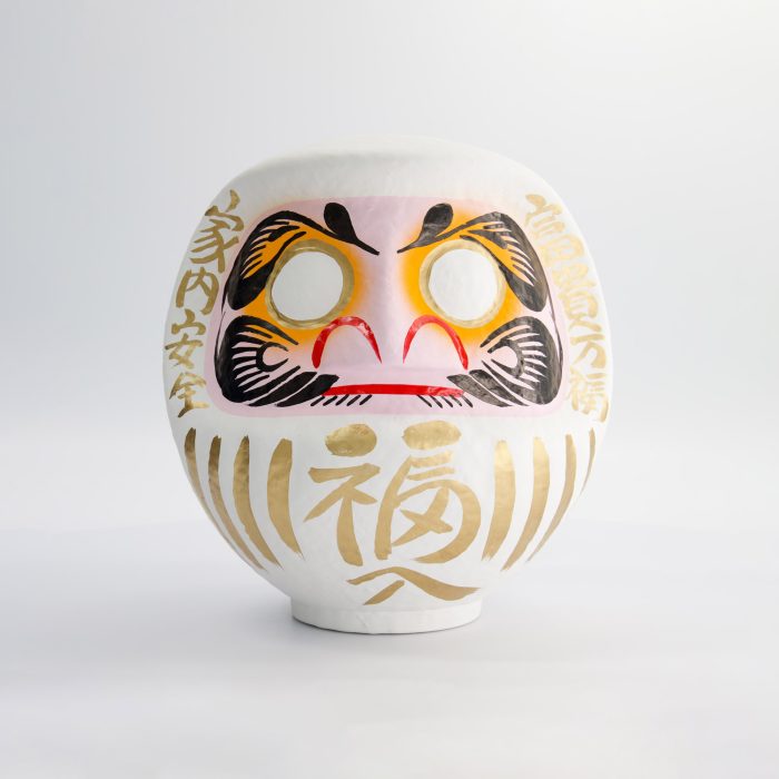 Poupée Daruma Blanche - 17cm – Image 2