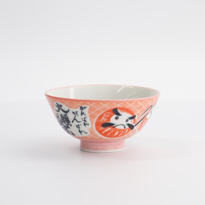 Tokyo Design Studio - Kawaii - Bol à riz - 11.3x5.8cm - 300ml - Daruma - Rose – Image 3