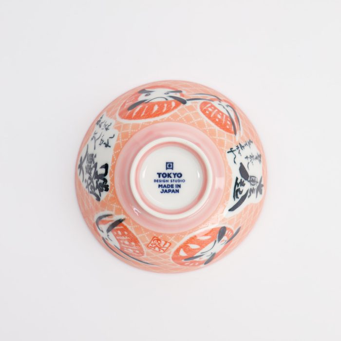 Tokyo Design Studio - Kawaii - Bol à riz - 11.3x5.8cm - 300ml - Daruma - Rose – Image 5