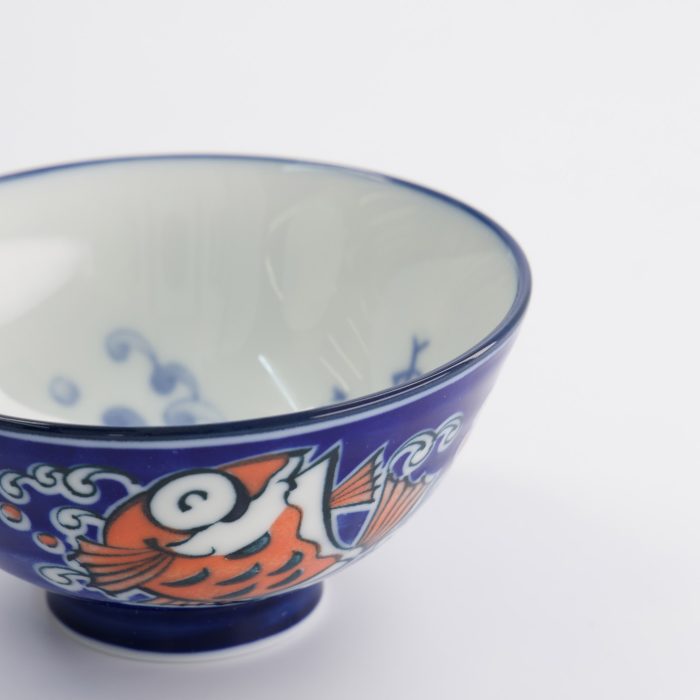 Tokyo Design Studio - Kawaii - Bols à Riz - 11.3x5.8cm - 300ml - Bol Snapper - Bleu – Image 4
