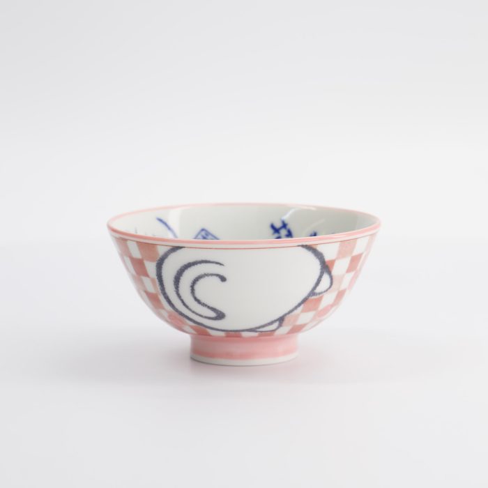 Tokyo Design Studio - Kawaii - Bol à Riz - 11.3x5.8cm - 300ml - Chat Porte-Bonheur - Rose – Image 3