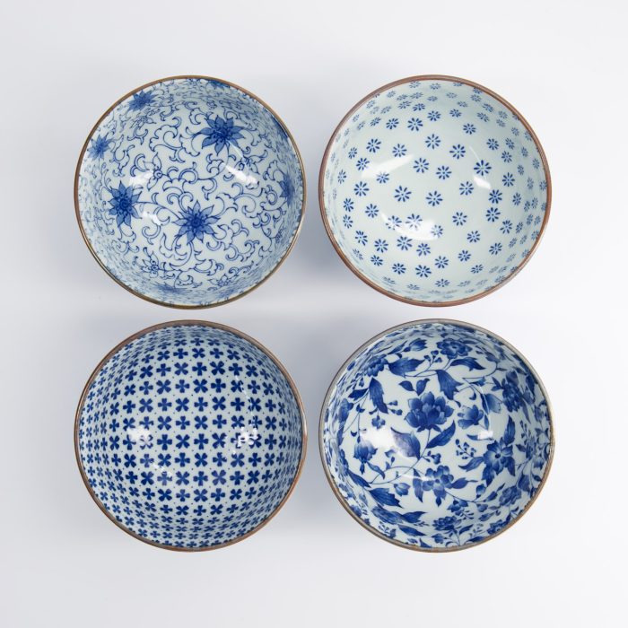 Tokyo Design Studio - Bols Mélangés - Bol - Coffret 4 Pièces - 13.2x7.2cm - 500ml – Image 2