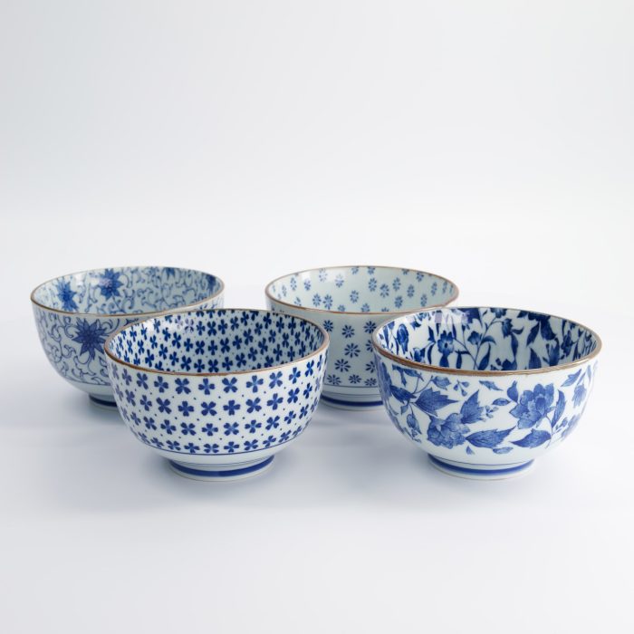 Tokyo Design Studio - Bols Mélangés - Bol - Coffret 4 Pièces - 13.2x7.2cm - 500ml – Image 3
