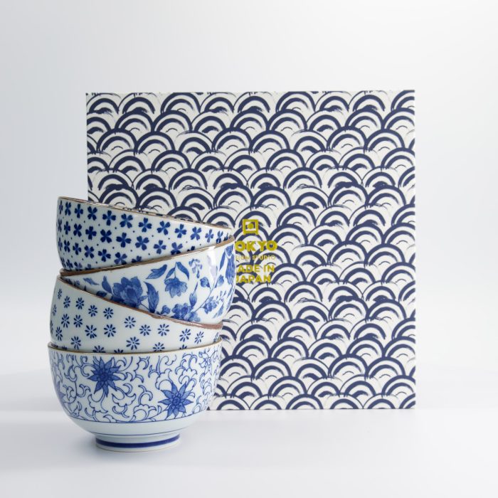 Tokyo Design Studio - Bols Mélangés - Bol - Coffret 4 Pièces - 13.2x7.2cm - 500ml – Image 4