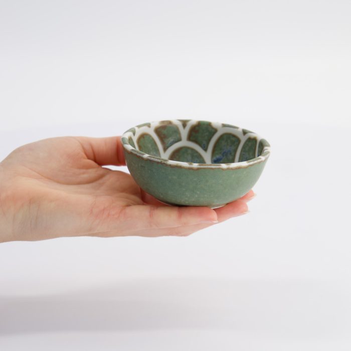 Tokyo Design Studio - Vert Sauge - Bol - Design Sirène - 8.5x3.4cm – Image 4