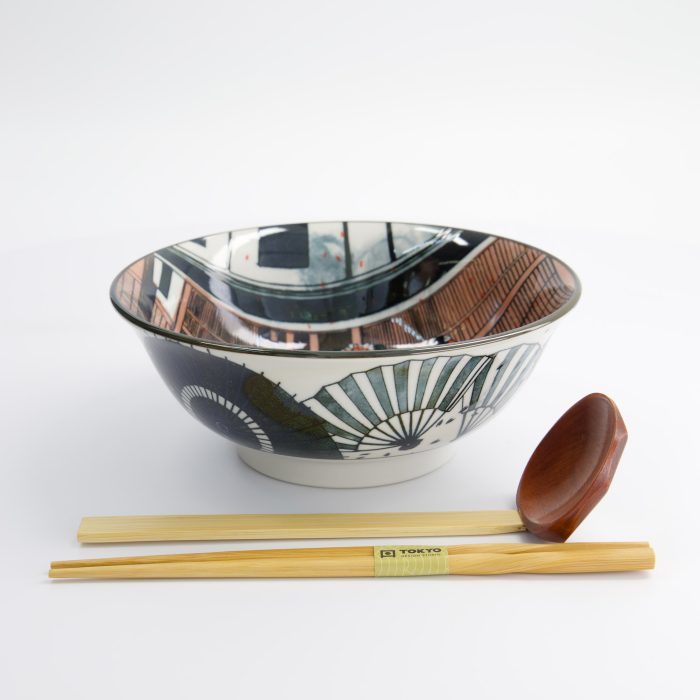 Tokyo Design Studio - Geisha - Coffret Cadeau Ramen - 3 pièces - 20,5x8cm - 1250ml – Image 3