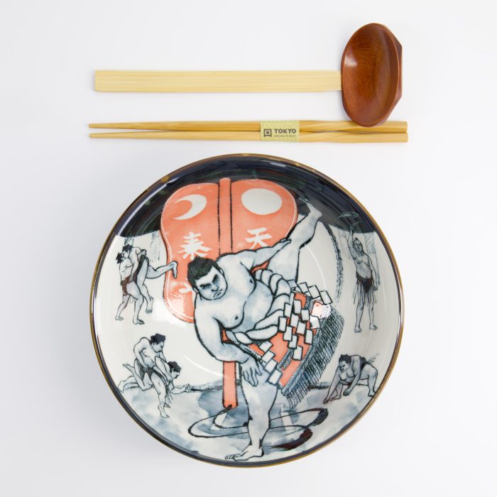 Tokyo Design Studio - Asakusa - Ensemble Cadeau Ramen 3 pièces - 20,5x8 cm - 1250 ml - Sumo – Image 2
