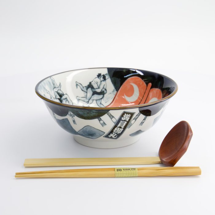 Tokyo Design Studio - Asakusa - Ensemble Cadeau Ramen 3 pièces - 20,5x8 cm - 1250 ml - Sumo – Image 4