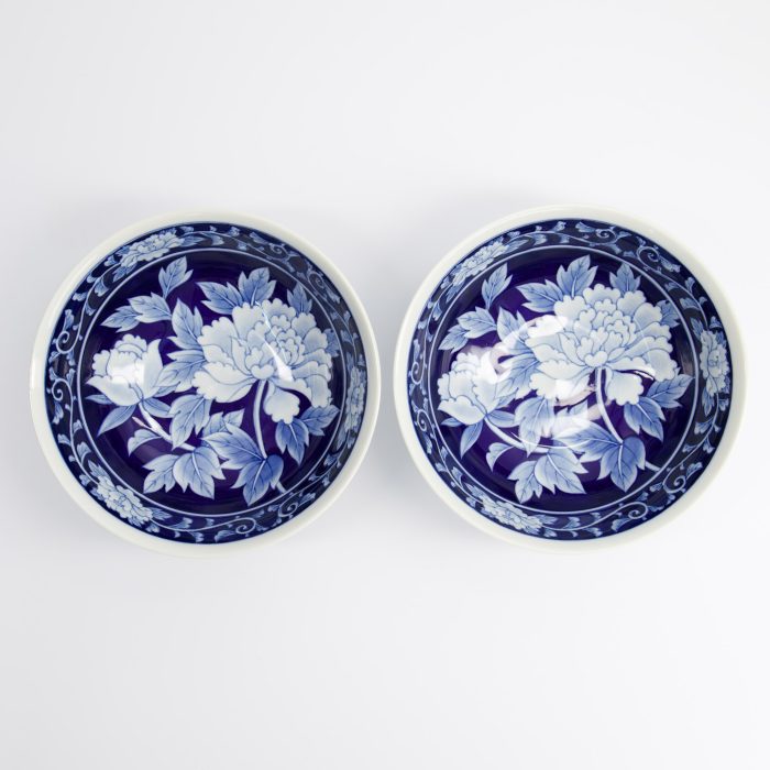 Tokyo Design Studio - Bol Ramen - Bleu - Coffret Cadeau 2 Pièces - 19x7,5 cm - 1100 ml – Image 2