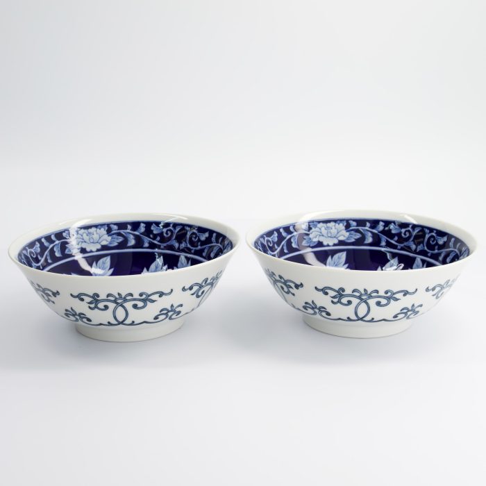 Tokyo Design Studio - Bol Ramen - Bleu - Coffret Cadeau 2 Pièces - 19x7,5 cm - 1100 ml – Image 3