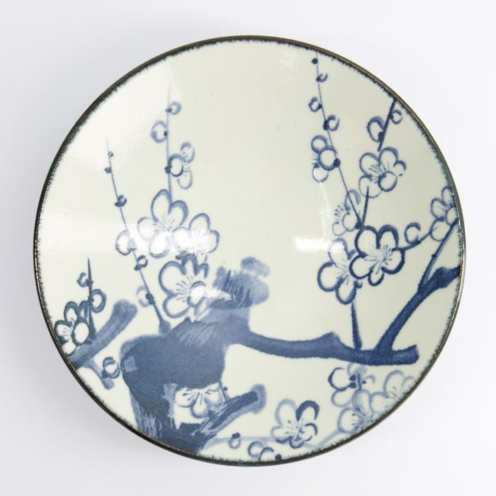 Tokyo Design Studio - Bol à Ramen Set Cadeau - 1 pièce - 25,2x7,7cm - 1400ml - Bleu/Blanc – Image 2