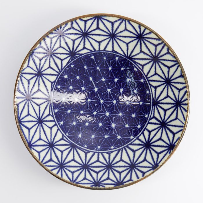 Tokyo Design Studio - Bol Ramen - Bleu/Blanc Asanoha - 25,2x7,7cm - 1400ml – Image 2