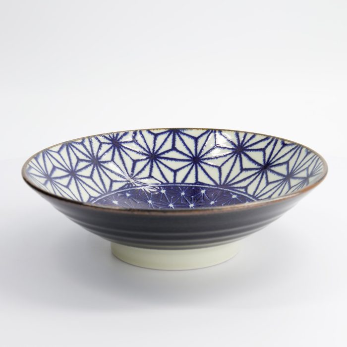 Tokyo Design Studio - Bol Ramen - Bleu/Blanc Asanoha - 25,2x7,7cm - 1400ml – Image 3